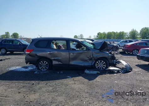 2014 Nissan Pathfinder S из США, поврежденный, VIN 5N1AR2MN5EC720181